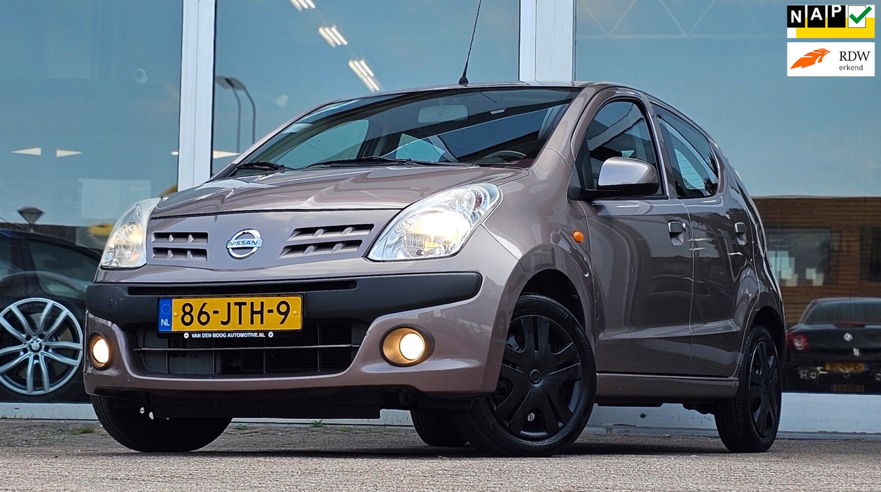 Nissan Pixo - 1.0 Acenta Airco 100% Onderhouden 5-Drs APK 08-2025 Mooi! - AutoWereld.nl