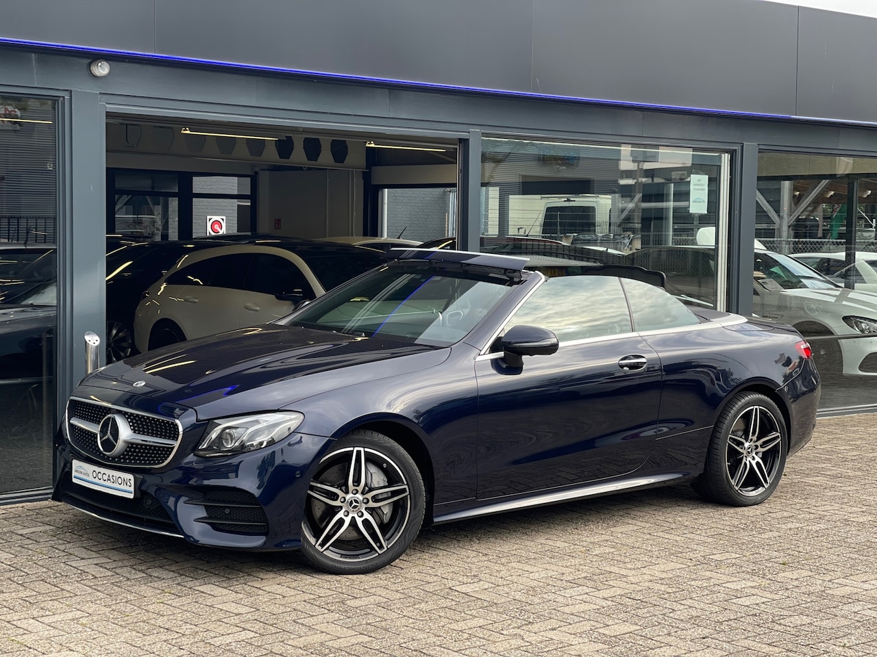 Mercedes-Benz E-klasse Cabrio - 400 4MATIC Premium Plus 360CAM/MEMORY/SIDEASSIST/BURMESTER/ACC/VOLOPTIE! - AutoWereld.nl