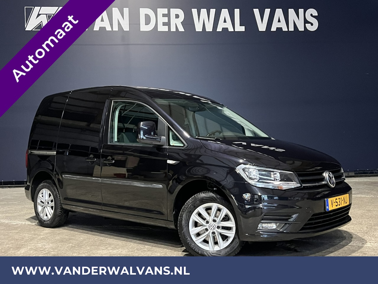 Volkswagen Caddy - 2.0 TDI 102pk Automaat L1H1 Euro6 Airco | Camera | Cruisecontrol | Parkeersensoren Lichtme - AutoWereld.nl