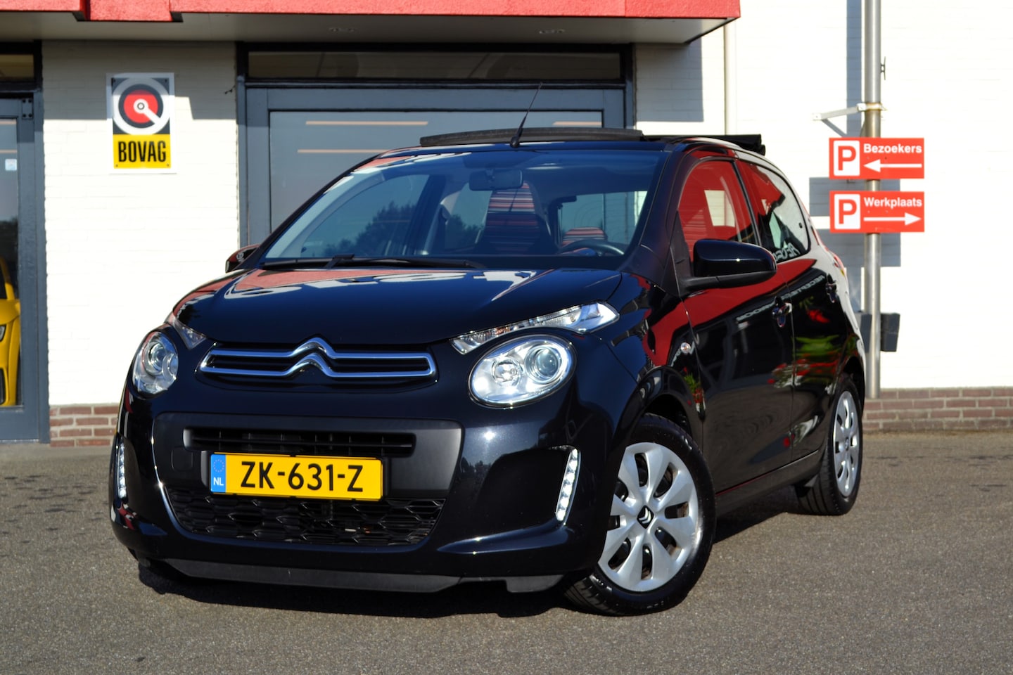 Citroën C1 - 1.0 VTi Airscape Feel. Airco, Open dak, Led, NL geleverde auto - AutoWereld.nl