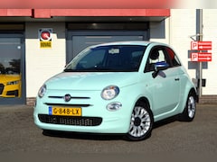 Fiat 500 - 0.9 TwinAir Turbo Young, Airco, Cruise, 12.000 km Retro groen