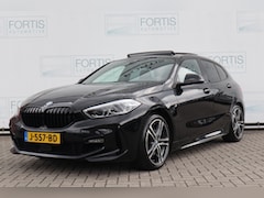 BMW 1-serie - 118i High Executive M-sport NL AUTO | LEDER | PANO | ADAPTIVE CRUISE | CARPLAY | SFEERVERL