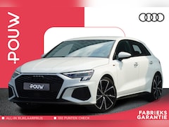 Audi A3 Sportback - 35 TFSI 150pk S-tronic S edition | 19" Velgen | Black Style | Parkeerassistent