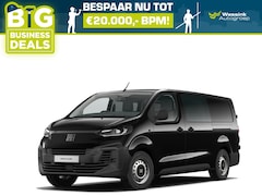 Fiat Scudo - DUBBEL CABINE 2.0 Diesel 145pk L3 AUTOMAAT | Navigatie | 17 inch velgen | Houtafwerking la