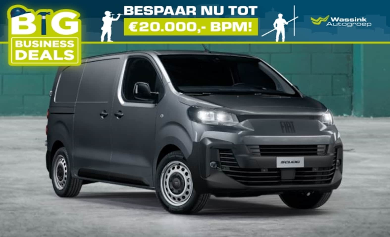 Fiat Scudo - GBDC 2.0 Diesel 180pk S&S L3 Aut - AutoWereld.nl