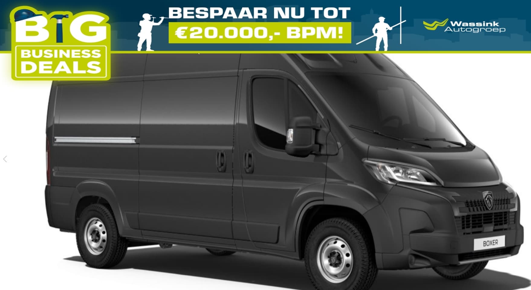 Peugeot Boxer - GB 2.2 140PK BlueHDi S&S L2H2 33 - AutoWereld.nl