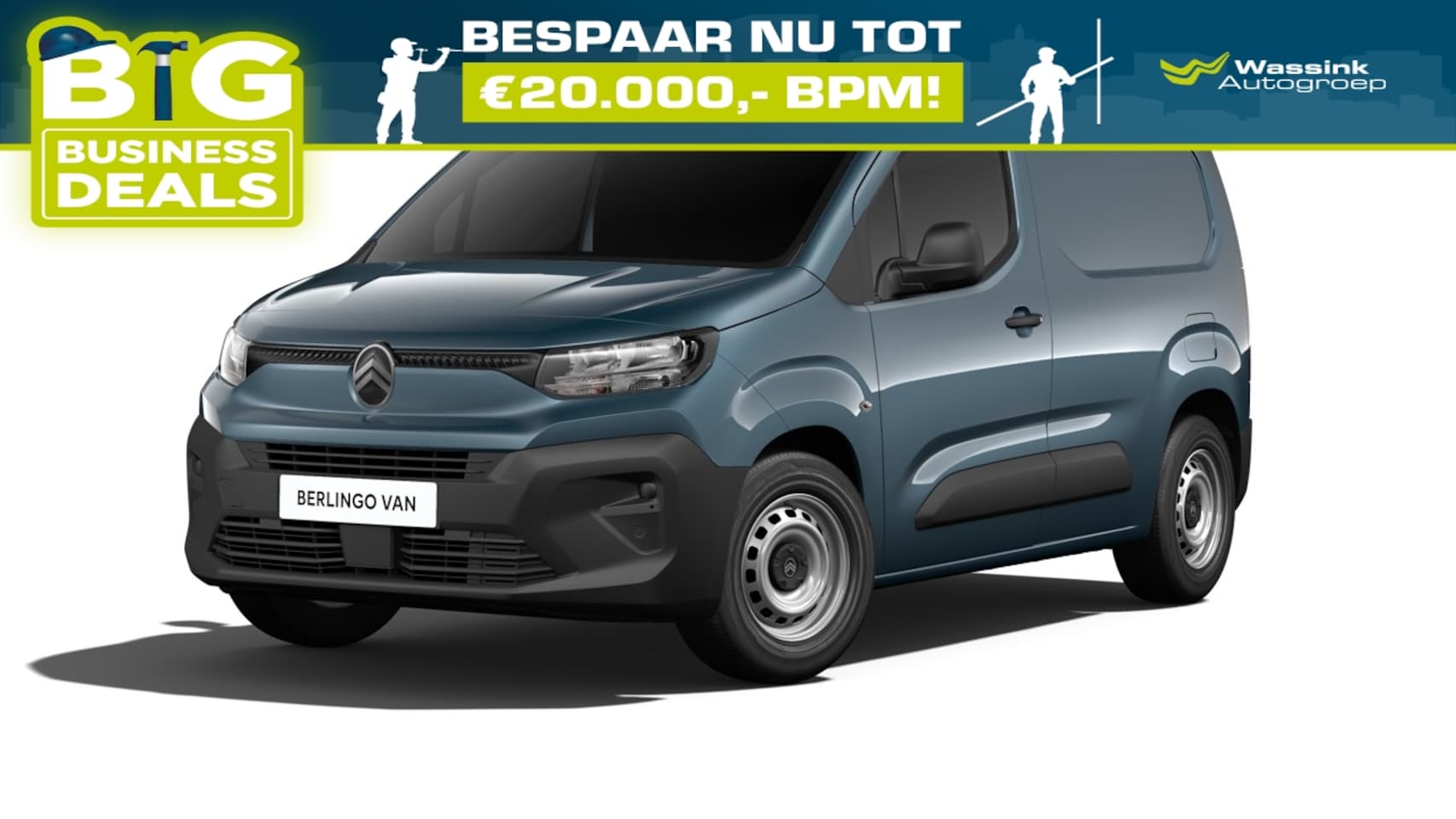 Citroën Berlingo - GB 1.5 BlueHDi 130pk S&S EAT8 L2 verhoogd laadverm - AutoWereld.nl