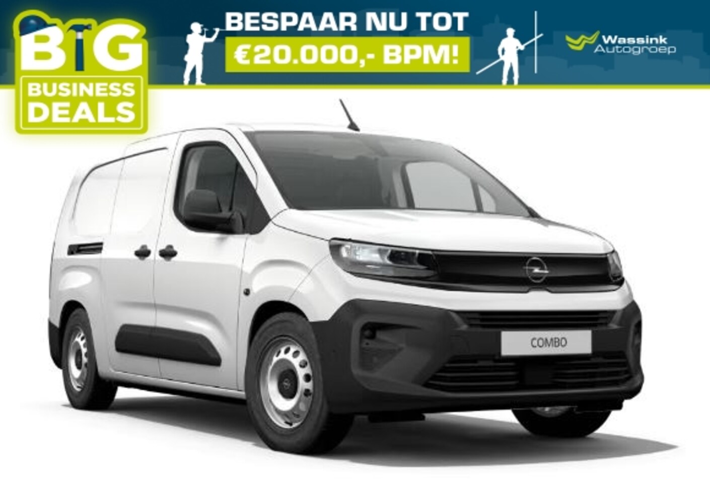 Opel Combo - GB 1.5 BlueHDi 100pk S&S L2 | Winter pakket | 10'' Scherm met DAB +| Houten laadvloer |1.0 - AutoWereld.nl