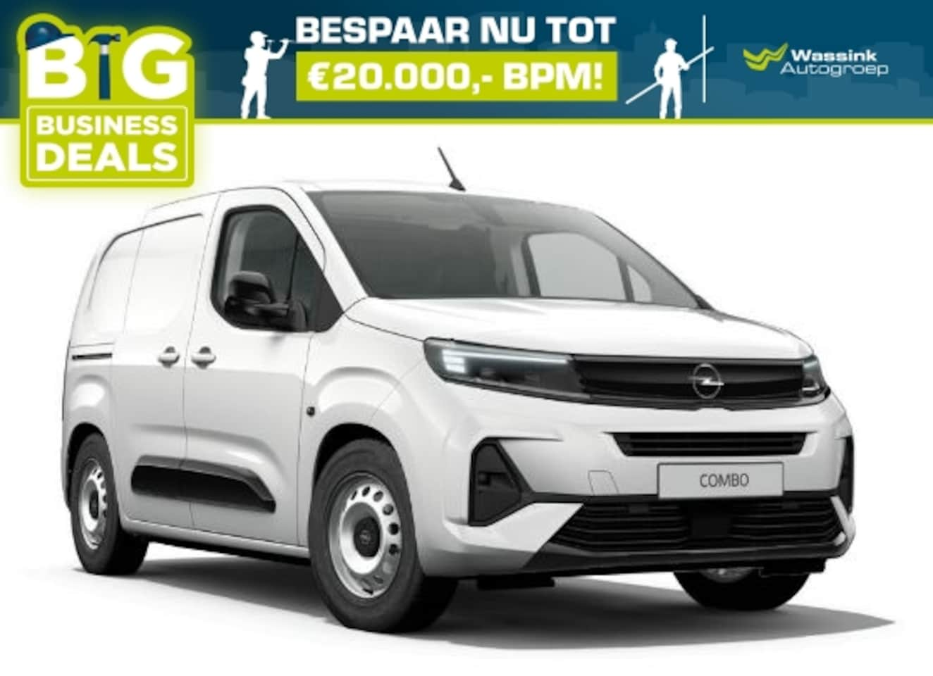 Opel Combo - GB 1.5 BlueHDi 130pk S&S L1 EAT8 | 16'' LM | Houten afwerking laadruimte | - AutoWereld.nl