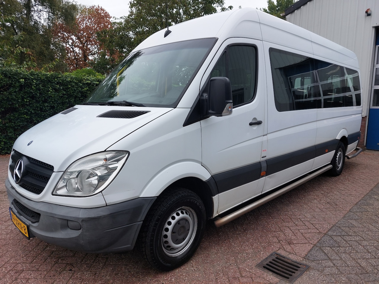 Mercedes-Benz Sprinter - 313 2.2 CDI 432 16950.- INCL BTW MAXI L3H2 9-PERSOONS ROLSTOEL LIFT 130PK - AutoWereld.nl