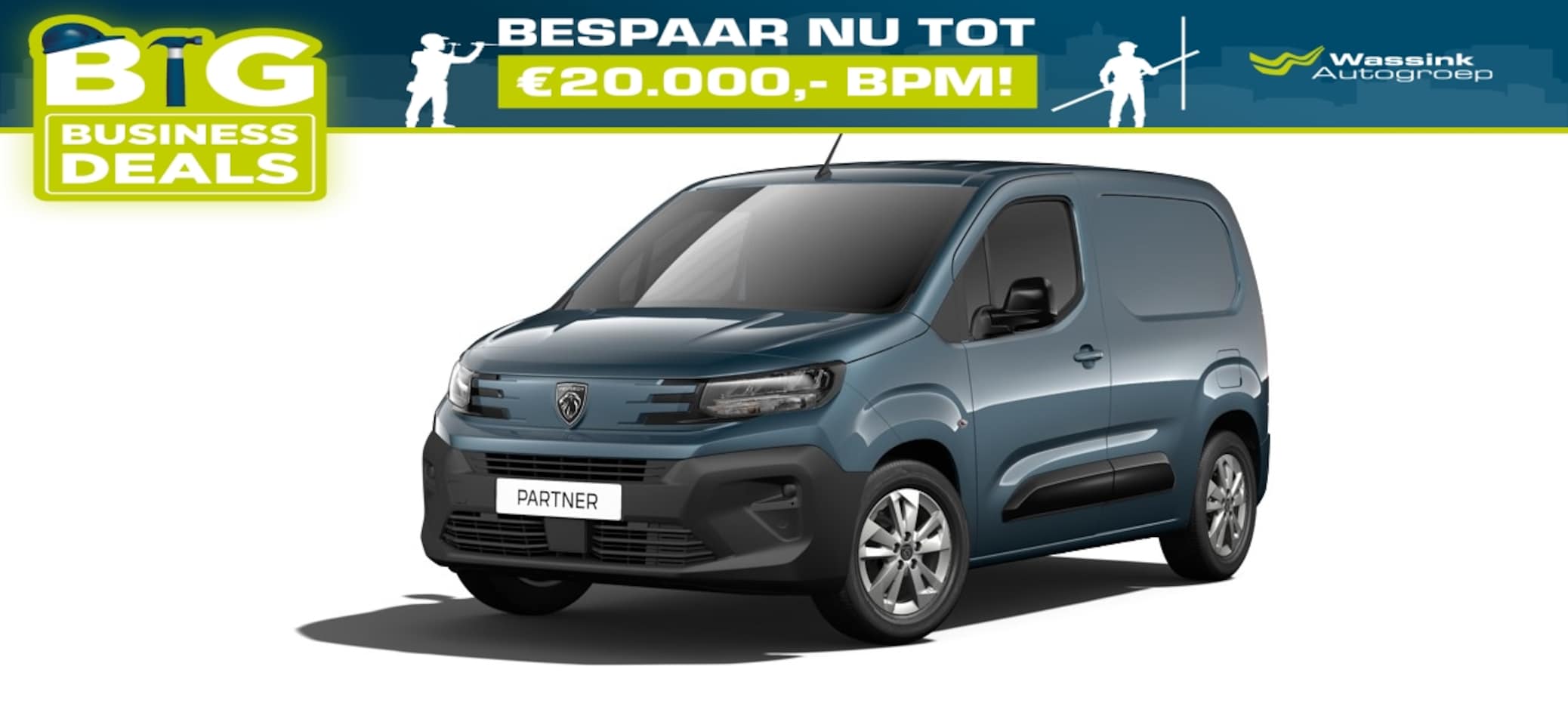 Peugeot Partner - 1.5 HDi 130pk | Automaat | Navigatie | Parkeercamera - AutoWereld.nl