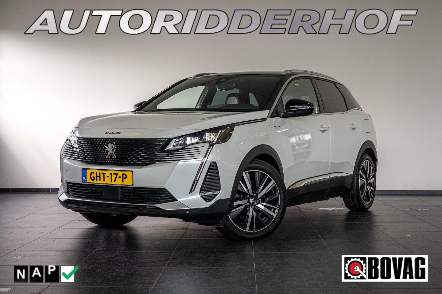 Peugeot 3008 - GT Pack HYbrid 225 | Focal | Trekhaak | 19 Inch - AutoWereld.nl