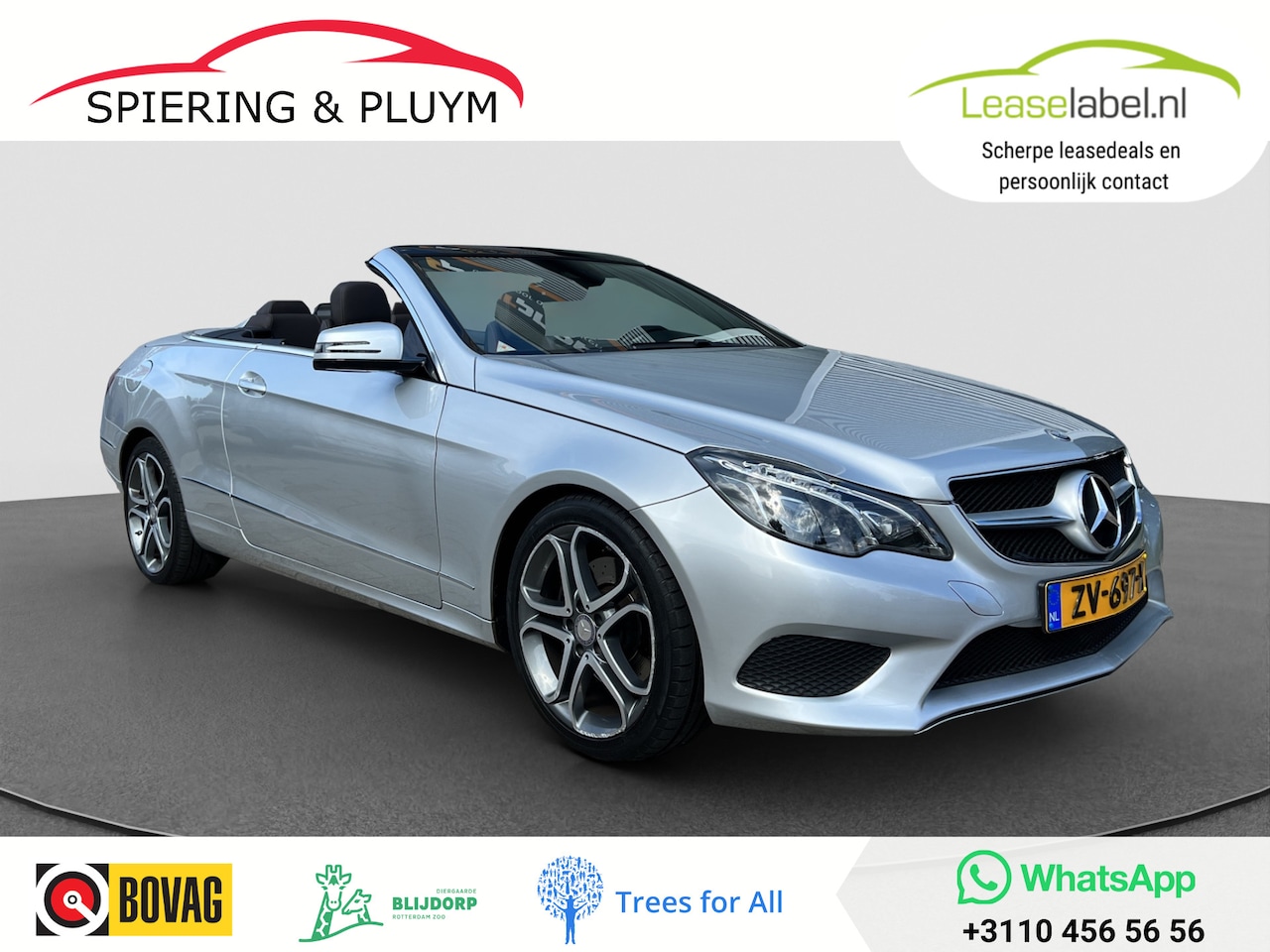 Mercedes-Benz E-klasse Cabrio - 200 Prestige AMG | Vol Leder | Memory stoelen - AutoWereld.nl