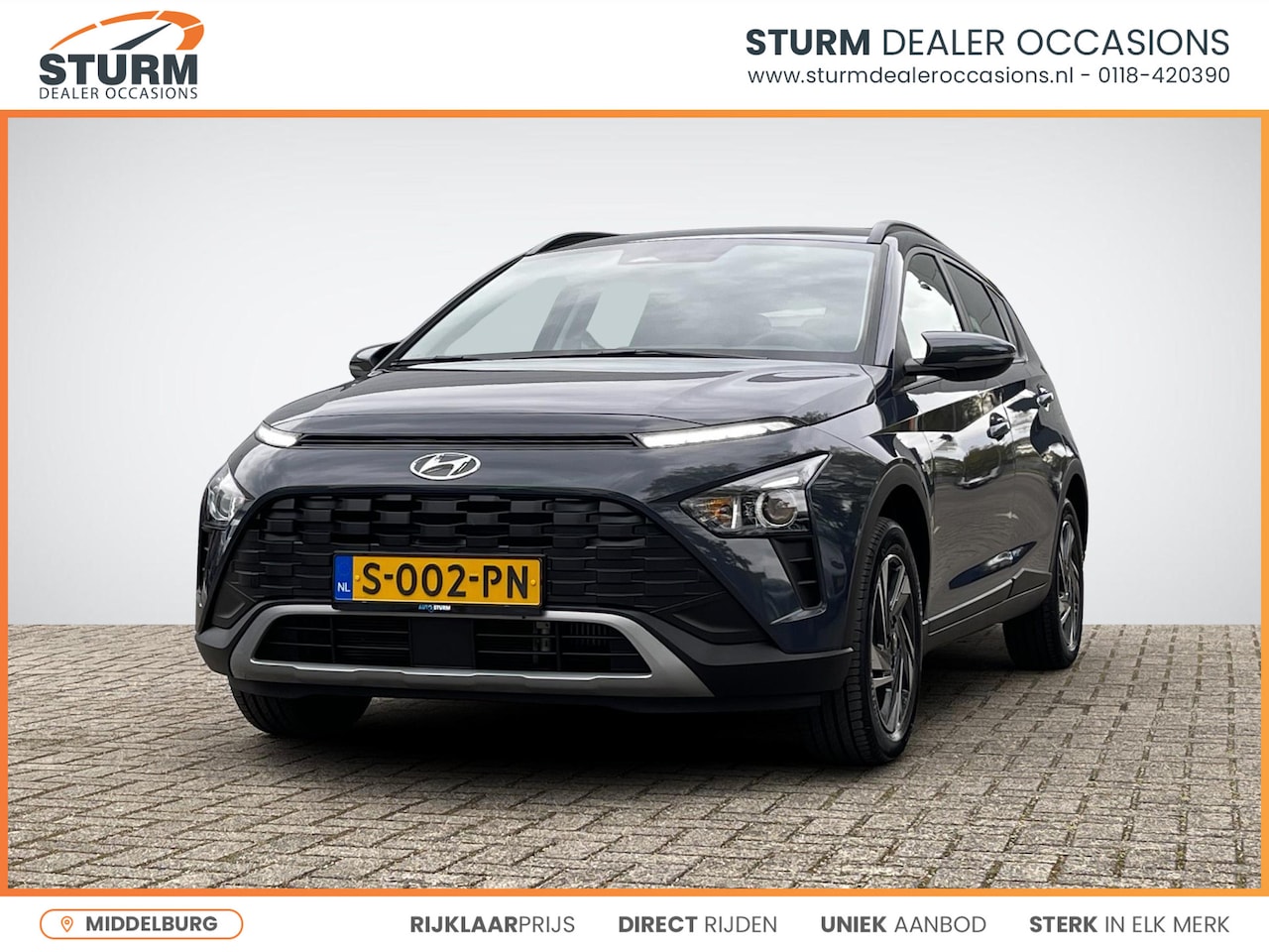 Hyundai Bayon - 1.0 T-GDI Comfort 1.0 T-GDI Comfort - AutoWereld.nl