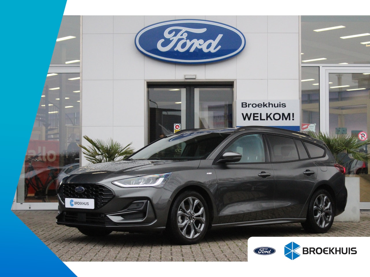 Ford Focus Wagon - ST-Line 1.0 125PK | Groot scherm! | Navigatie | Winter Pack | Achteruitrijcamera | CruiseC - AutoWereld.nl