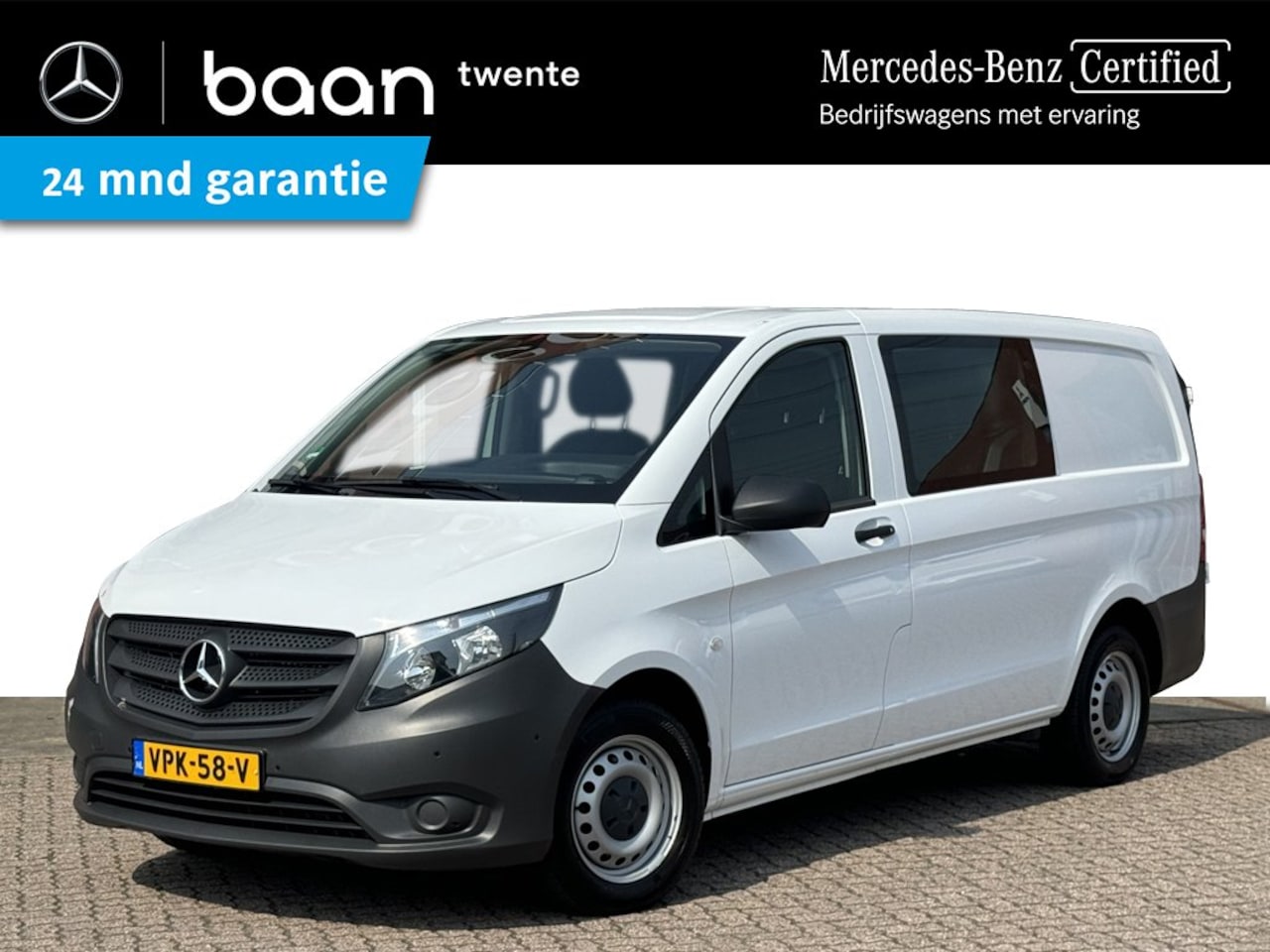 Mercedes-Benz Vito - 114 L DC | Camera, Navi, Cruise, Trekhaak | Certified 24 mnd garantie - AutoWereld.nl