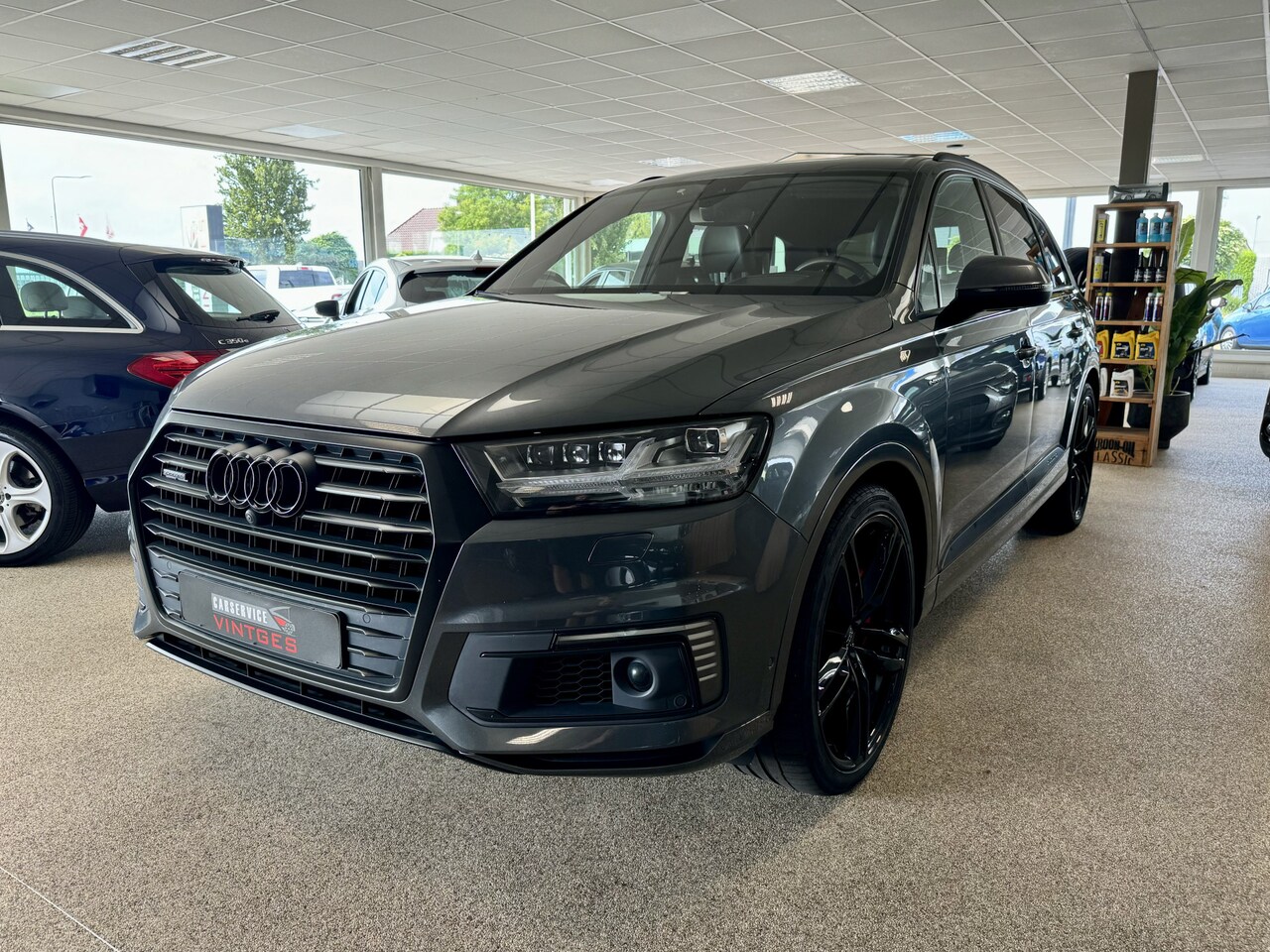 Audi Q7 - 3.0 TDI e-tron quattro S-line 22 inch LMV Bose geluid DVD Virtuele Cockpit Pano - AutoWereld.nl