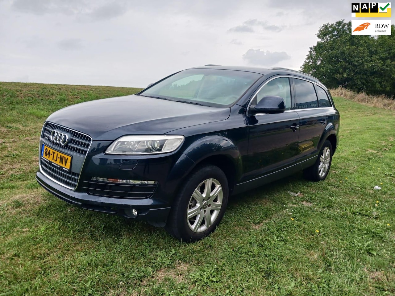 Audi Q7 - 4.2 FSI quattro Pro Line+ Leder El. Stoelen met geheugen rijdt schakelt nieuw - AutoWereld.nl