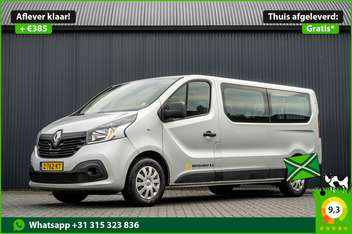 Renault Trafic Passenger - **1.6dCi 9-Pers L2H1 | Incl. BPM, BTW vrij | R-Link | Navi | A/C | Cruise | PDC | MF Stuur - AutoWereld.nl