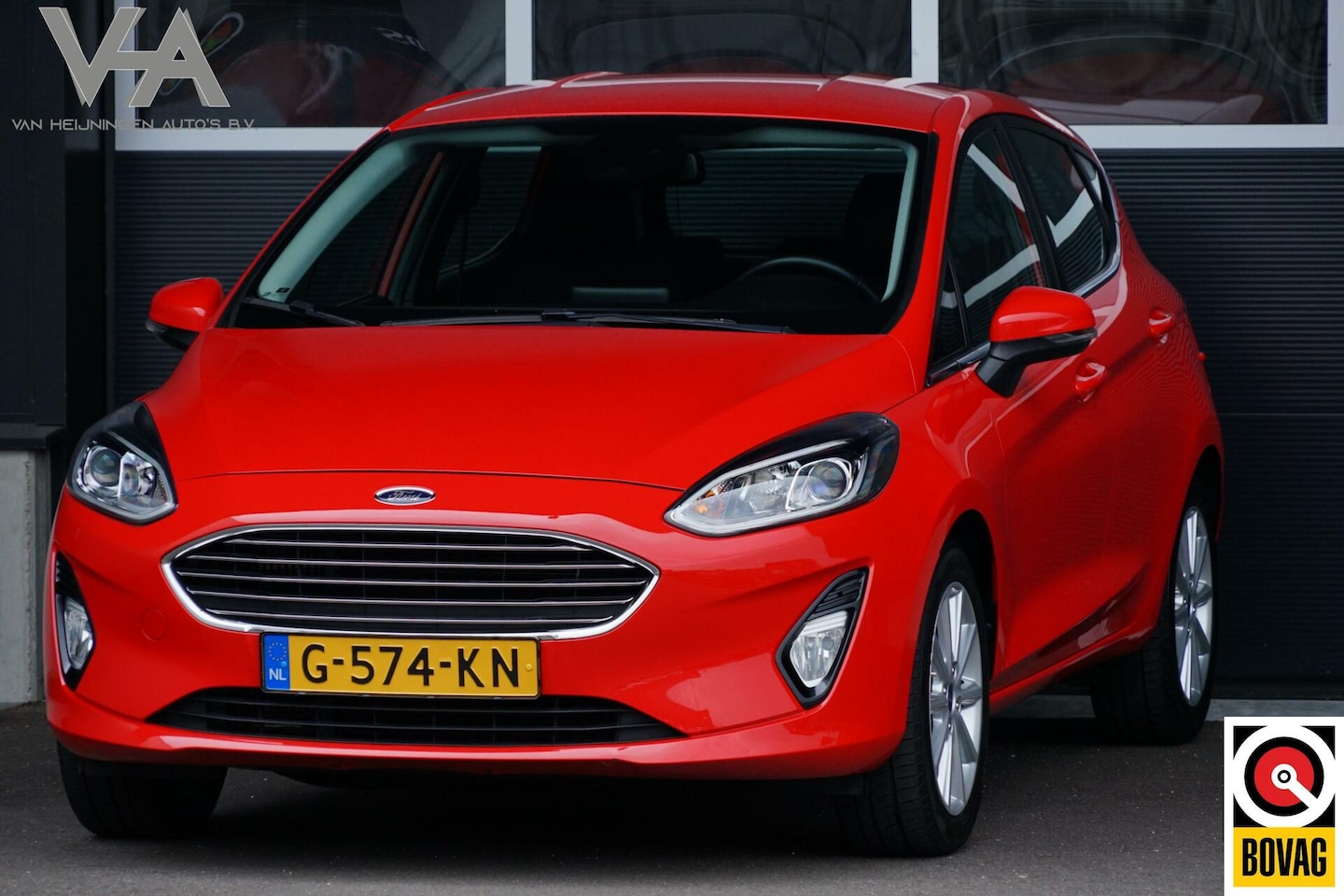 Ford Fiesta - 1.0 EcoBoost Titanium 1.0 EcoBoost Titanium, trekhaak, CarPlay, cruise - AutoWereld.nl