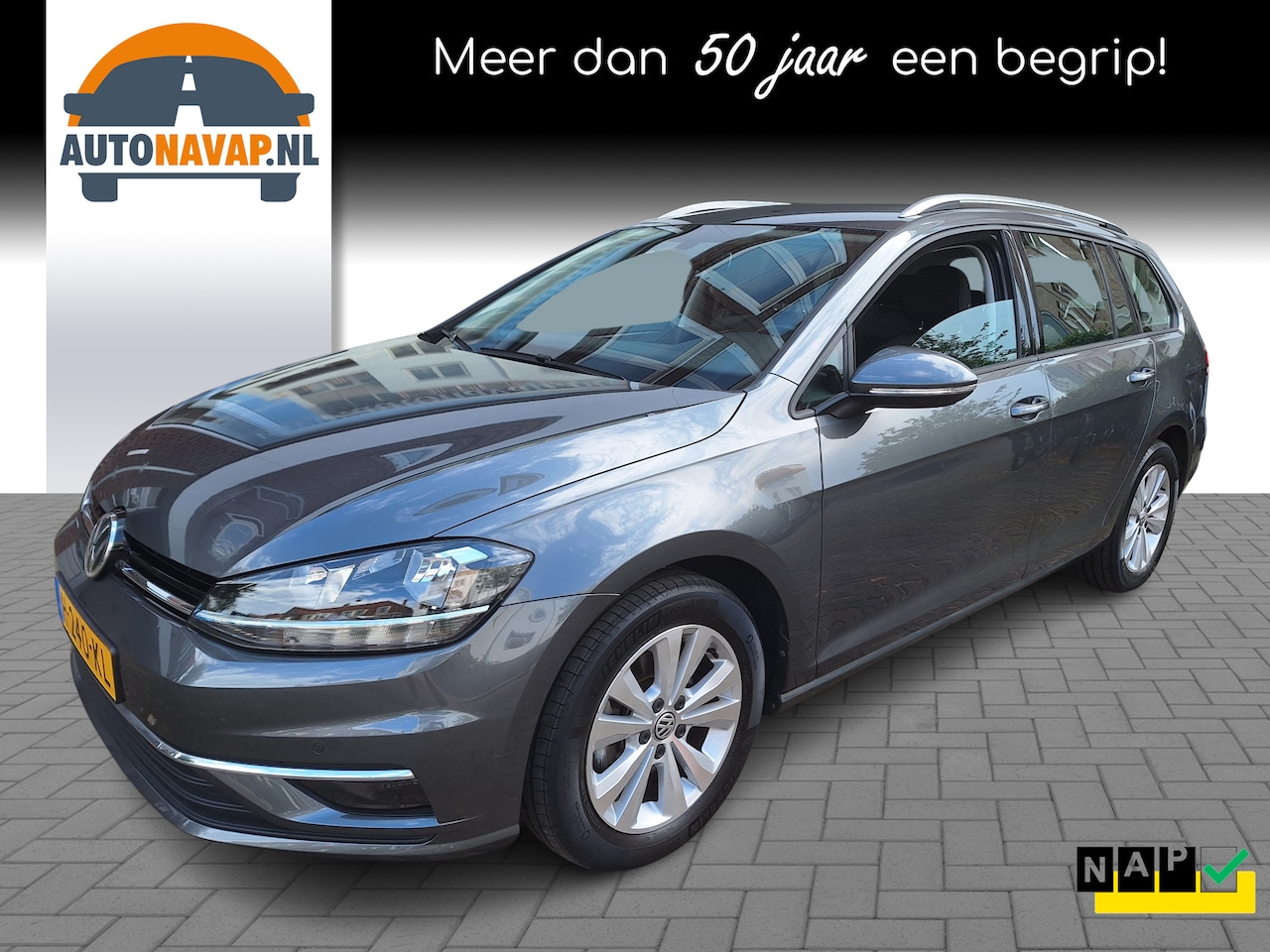 Volkswagen Golf Variant - 1.0 TSI Comfortline Business /54.000 Km/Camera/Navi/1e Eig/Apple/Android/NAP/garantie - AutoWereld.nl