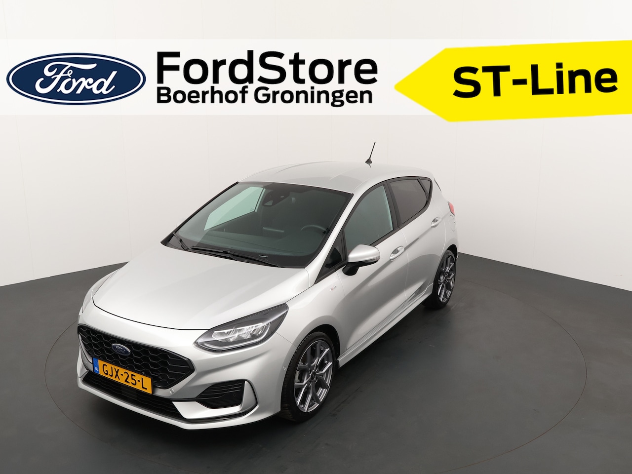 Ford Fiesta - EcoBoost 100PK ST-Line | Winter Pack I Climate I LED I AD. Cruise I Camera I Keyless - AutoWereld.nl