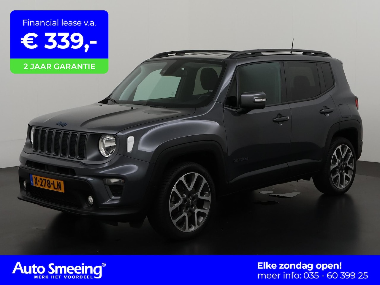 Jeep Renegade - 4xe 240 Plug-in Hybrid Electric S | Blind Spot | Navigatie | Camera | Zondag Open! - AutoWereld.nl