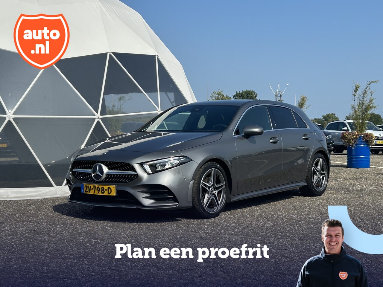 Mercedes-Benz A-klasse - 180 Business Solution AMG | AMG Line | Dodehoekassistent | LED koplampen | Sportstuur + st - AutoWereld.nl