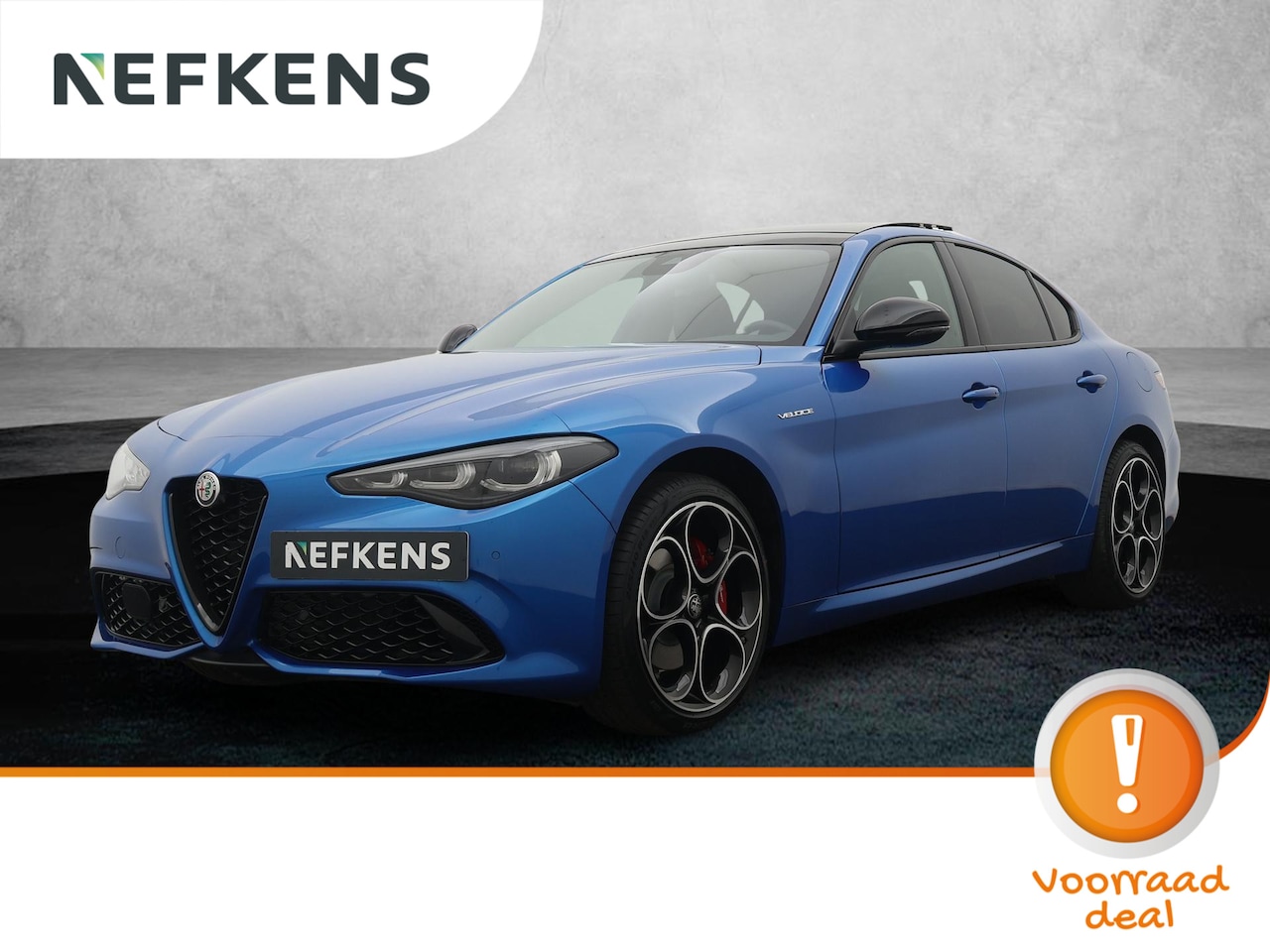 Alfa Romeo Giulia - 2.0 T GME AWD Veloce 280PK | Navigatie | Panoramadak | LED Matrix koplampen | Harman Kardo - AutoWereld.nl