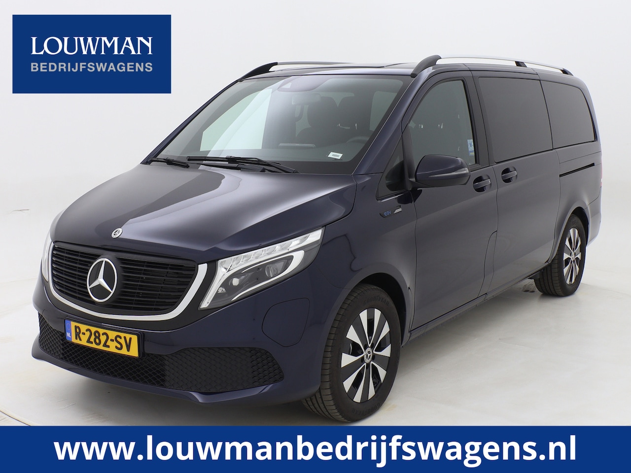 Mercedes-Benz EQV - 300 L2 Business Solution Limited 7-persoons MBUX 100% Elektrisch Climate control Stoelverw - AutoWereld.nl