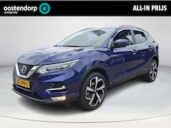 Nissan Qashqai - 1.3 DIG-T Tekna + | Rijklaarprijs | Trekhaak | 18" LM velgen | Navigatie | Panorama-dak |