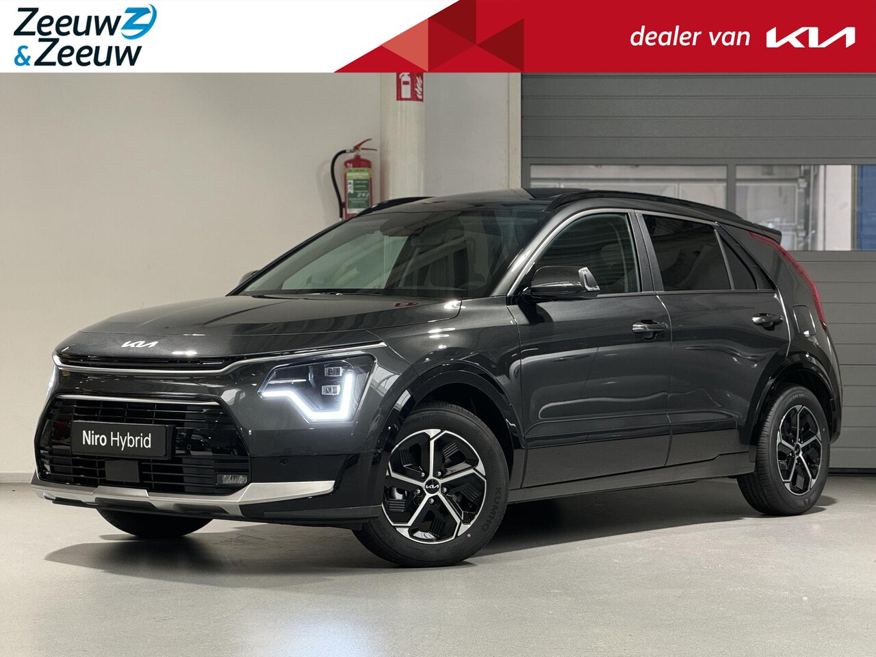 Kia Niro - 1.6 GDi Hybrid DynamicPlusLine | Schuif-/kanteldak | Stoel- en stuurverwarming | Head-up d - AutoWereld.nl