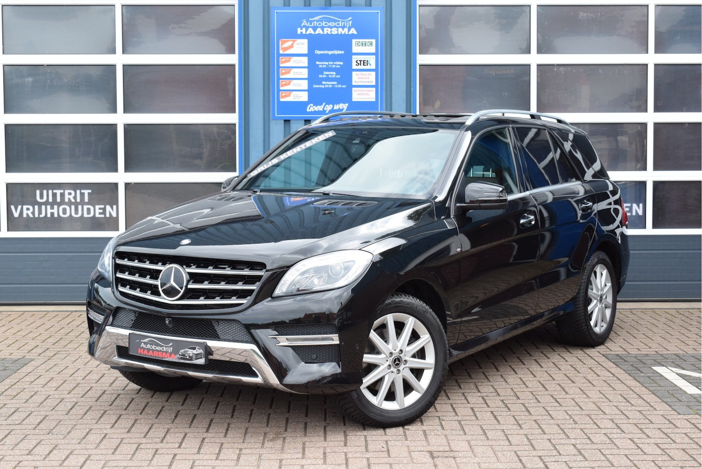 Mercedes-Benz ML-klasse - 350 BLUETEC 4MATIC Grijs Kenteken Schuif-dak - AutoWereld.nl