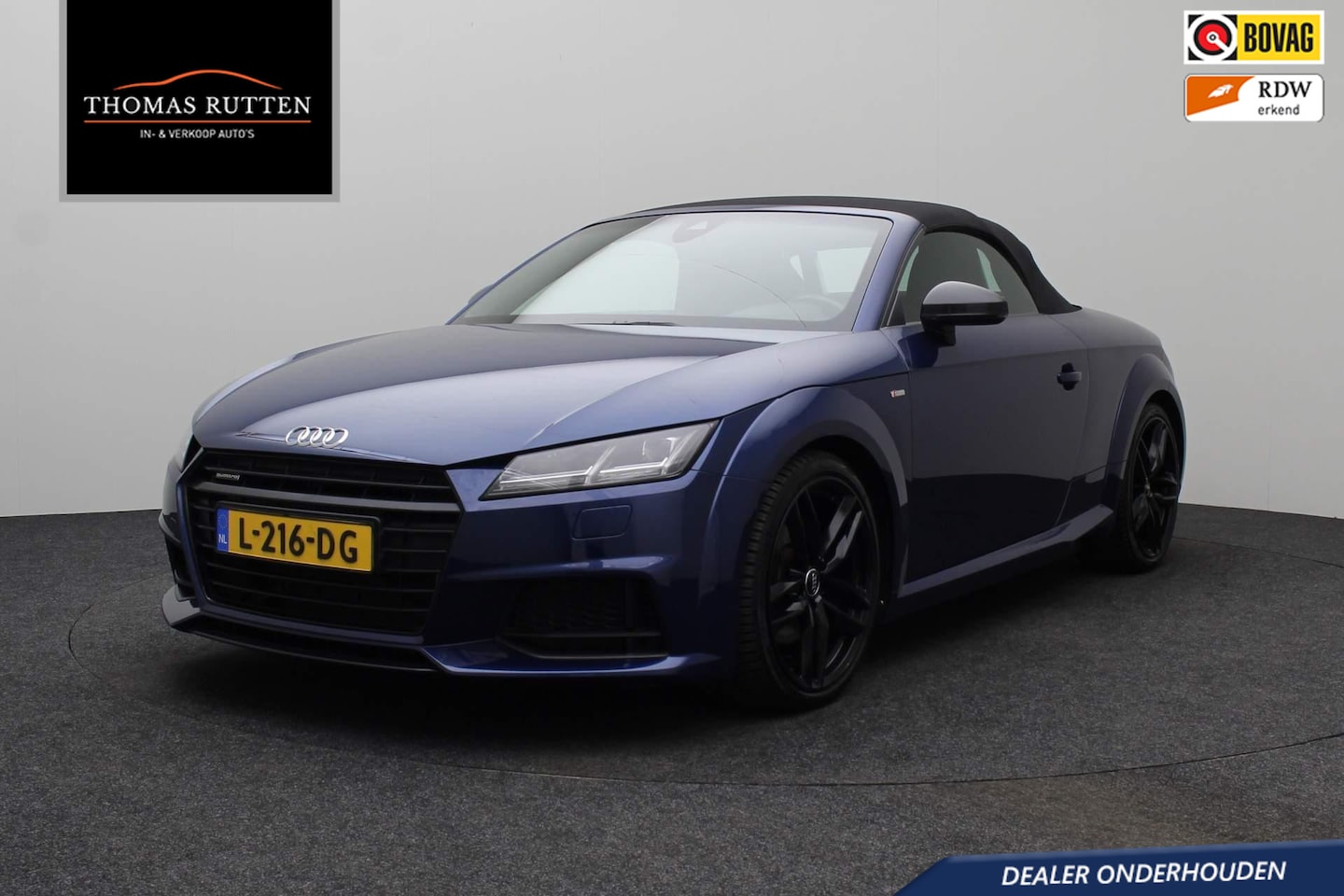 Audi TT Roadster - 2.0 TFSI quattro Pro Line S 2017 DSG | Xenon | Navigatie | Leder Alcantara | Cruise contro - AutoWereld.nl