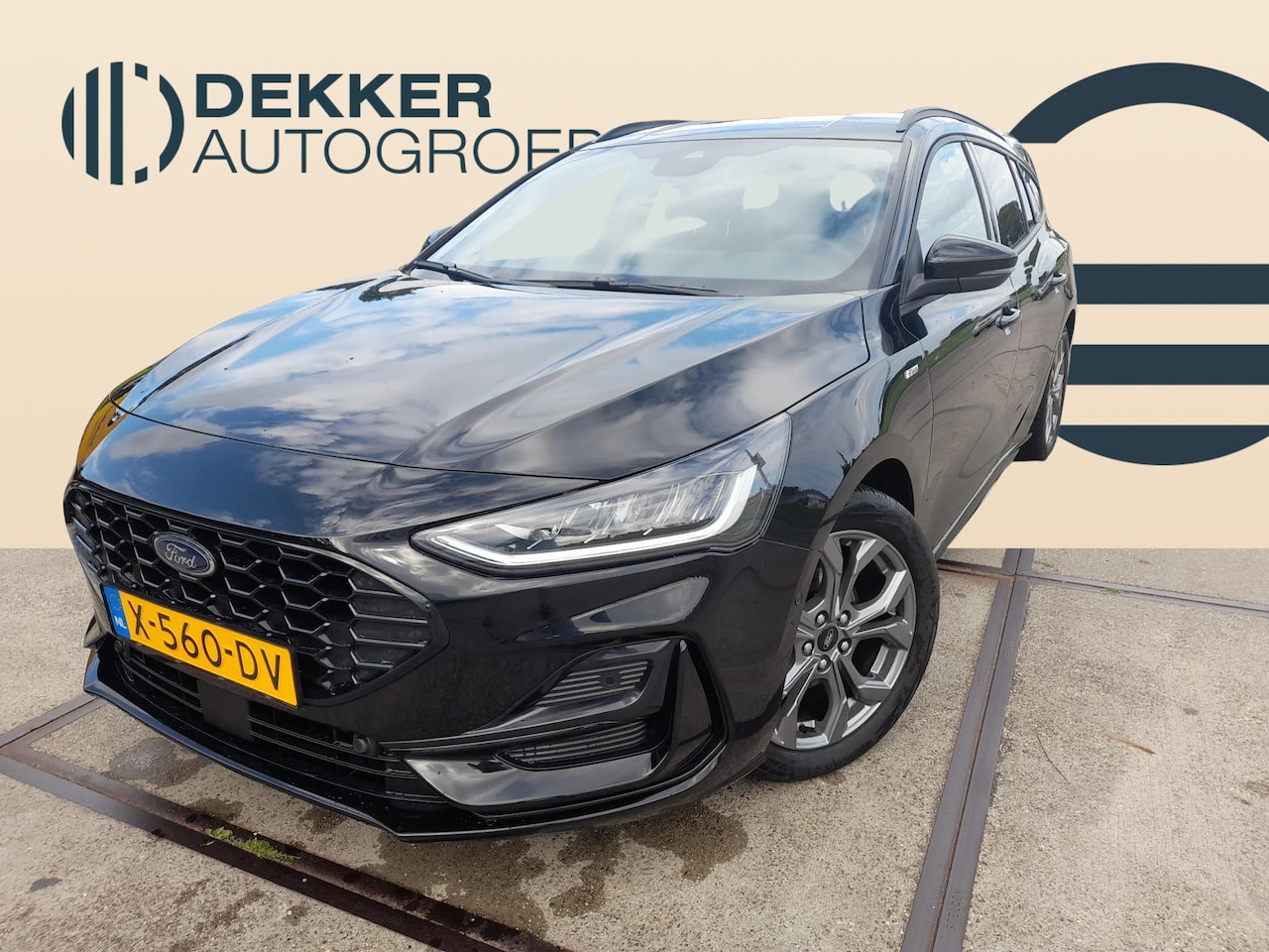 Ford Focus Wagon - 1.0 EcoBoost Hybrid ST Line X met AGR Stoelen - AutoWereld.nl