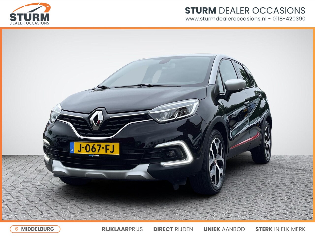 Renault Captur - 0.9 TCe Bose | Navigatie | Camera | Achterbank Verstelbaar | LED Koplampen | Keyless Entry - AutoWereld.nl