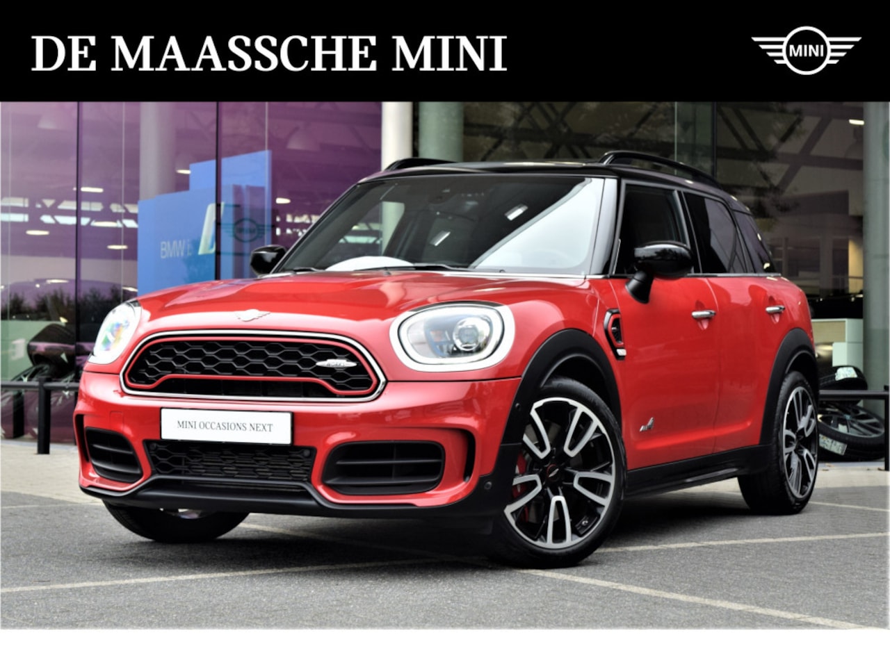 MINI Countryman - John Cooper Works ALL4 Chili Automaat / Panoramadak / Adaptief onderstel / Achteruitrijcam - AutoWereld.nl