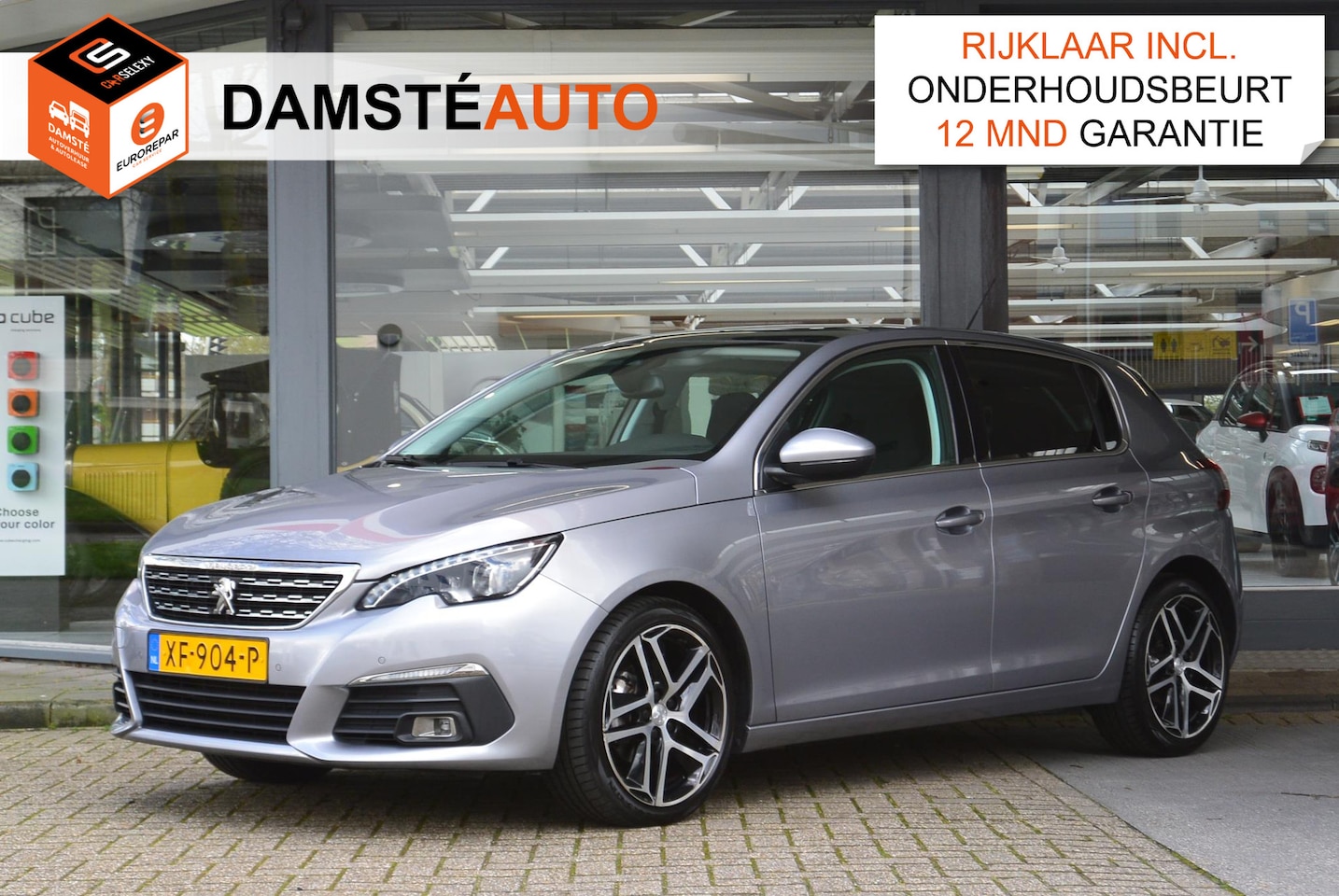 Peugeot 308 - 1.2 PureTech 130pk Blue Lease Premium │ Pack Full LED │ Keyless Entry & Start - AutoWereld.nl