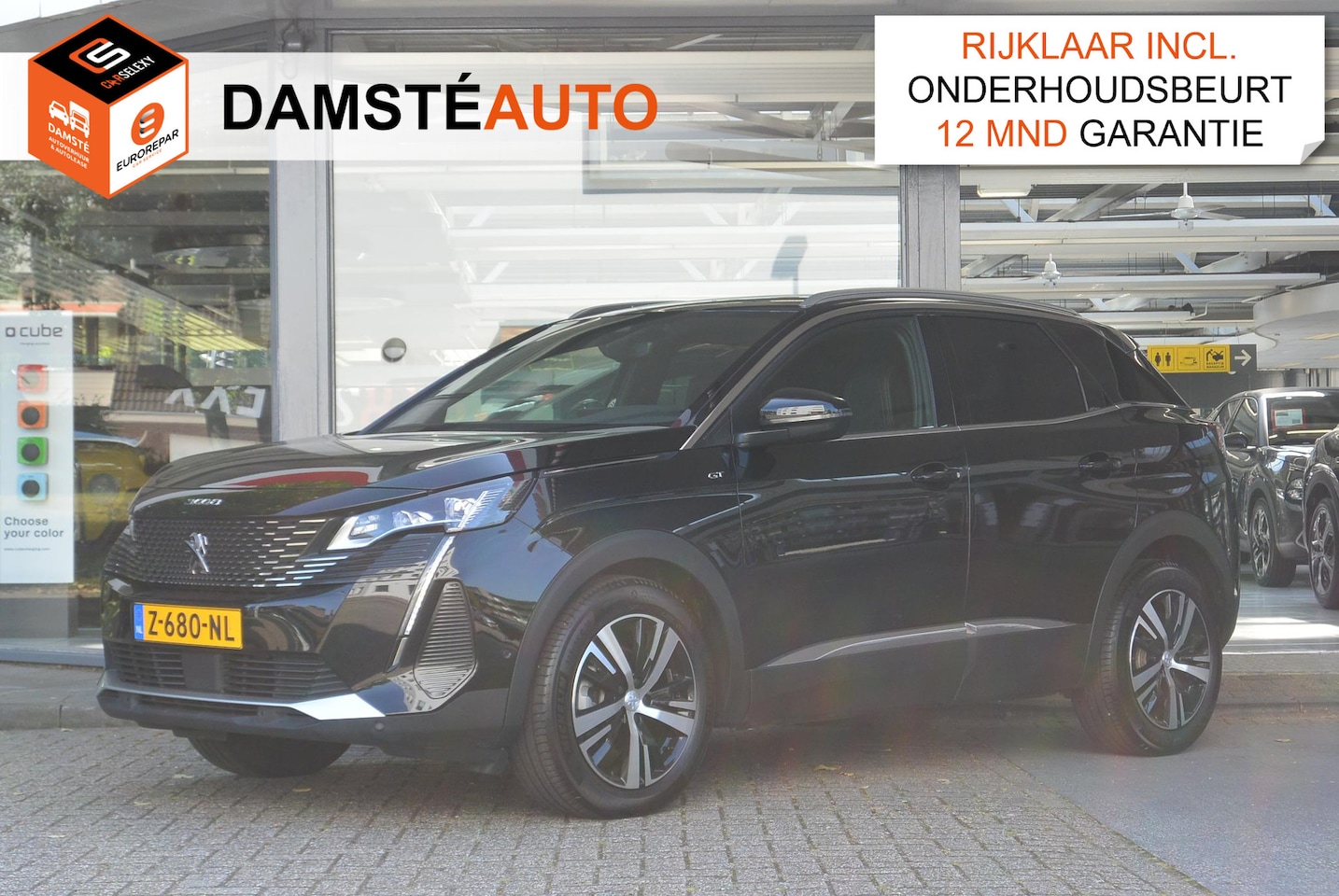 Peugeot 3008 - PureTech 130pk EAT8 GT │ Auto van de maand │ Automaat │ Connect Nav 3D │ Verwarmbare voors - AutoWereld.nl