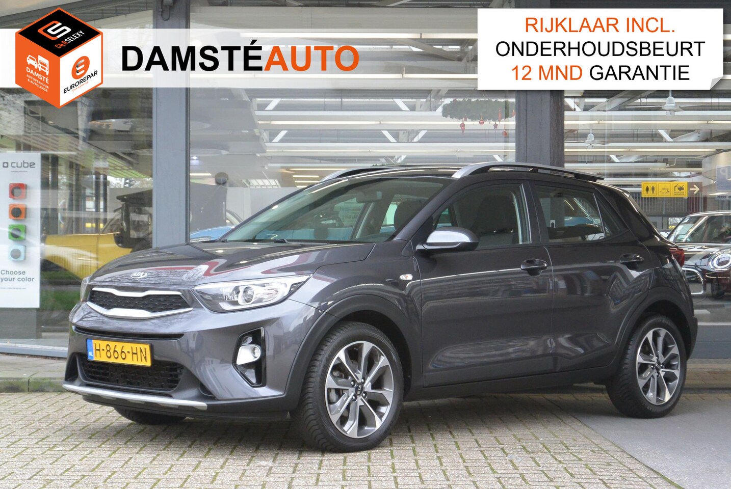 Kia Stonic - 1.0 T-GDi 100pk DynamicLine │ Navigatie │ Achteruitrijcamera - AutoWereld.nl