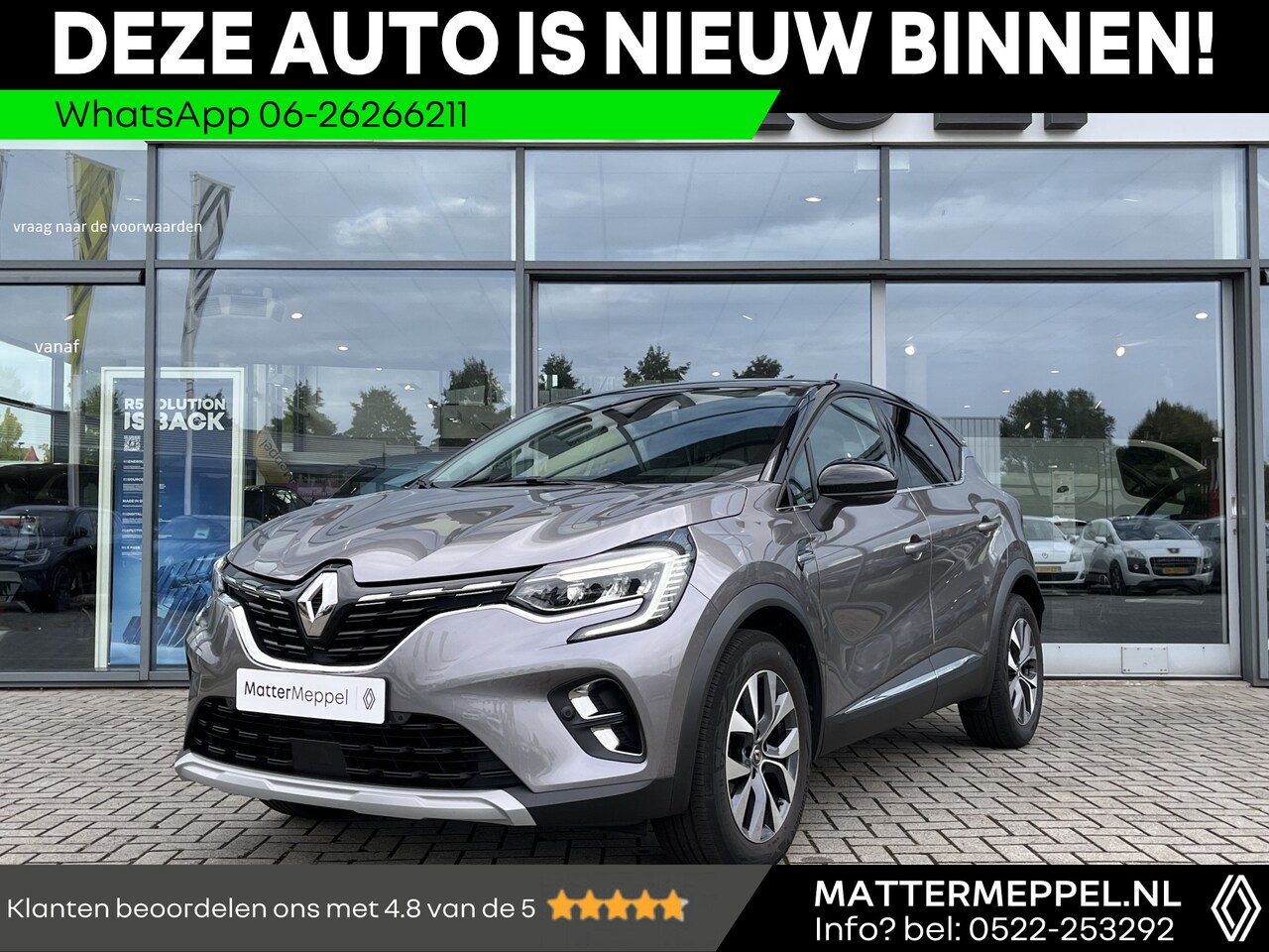 Renault Captur - TCe 90 Intens | Navigatie | Camera | Cruise Control | Keyless | Parkeersensoren - AutoWereld.nl