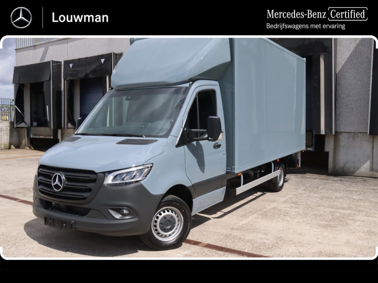 Mercedes-Benz Sprinter - 317 Bakwagen D'hollandia laadklep 1000KG 10.25 MBUX Led koplampen 9G Automaat 24 maanden M - AutoWereld.nl