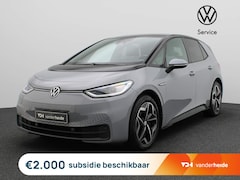 Volkswagen ID.3 - Tech 58 kWh 204PK Steunhaak, Warmtepomp, panoramadak, head-up, side assist, alarm, winterp