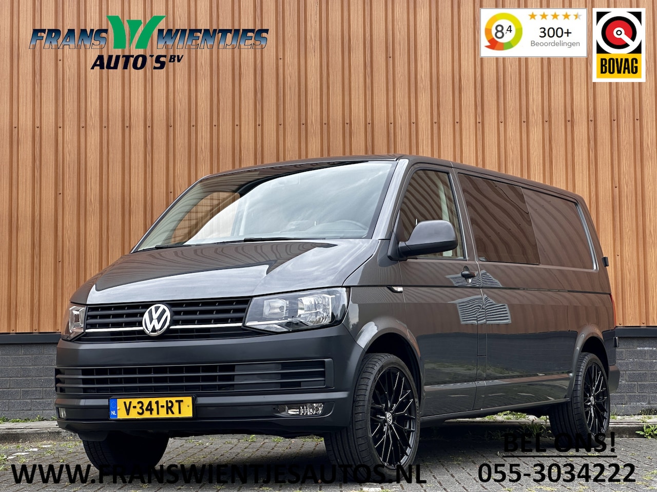 Volkswagen Transporter - 2.0 TDI L2H1 DC Business Comfortline | Cruise Control | Bluetooth | Parkeersensoren Achter - AutoWereld.nl