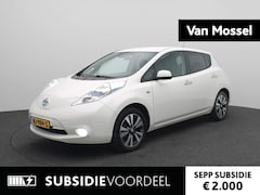 Nissan LEAF - Tekna 30 kWh Airco | Navigatie | Achteruitrijcamera | Cruise Control Leren Bekleding |