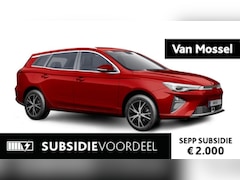 MG 5 - 5 Long Range Luxury 61 kWh / Diamond Red ACTIE voorraad registratiekorting ( Particulier €