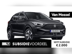 MG ZS - EV Long Range Comfort 70 kWh / Pebble Black ACTIE € 5000, = voorraad registratiekorting (