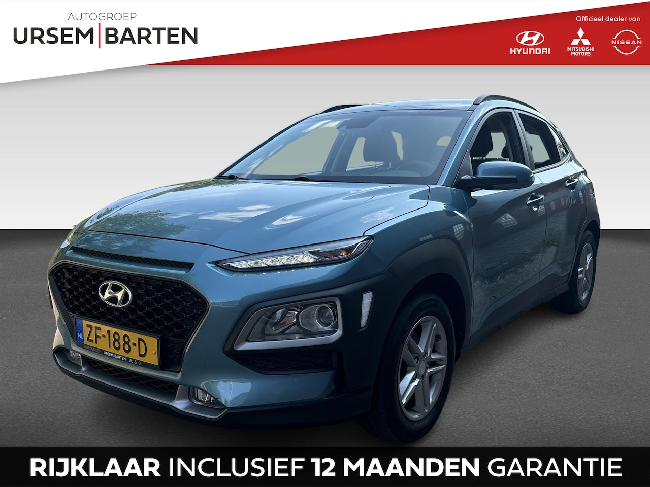 Hyundai Kona - 1.0 T-GDI Comfort | Navigatie | Climate control | Trekhaak - AutoWereld.nl