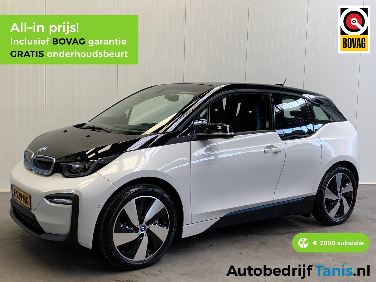 BMW i3 - Business Edition 120Ah 42 kWh WARMTEPOMP-NAVI-CAMERA-PDC-ECC-STOELVERWARMING - AutoWereld.nl