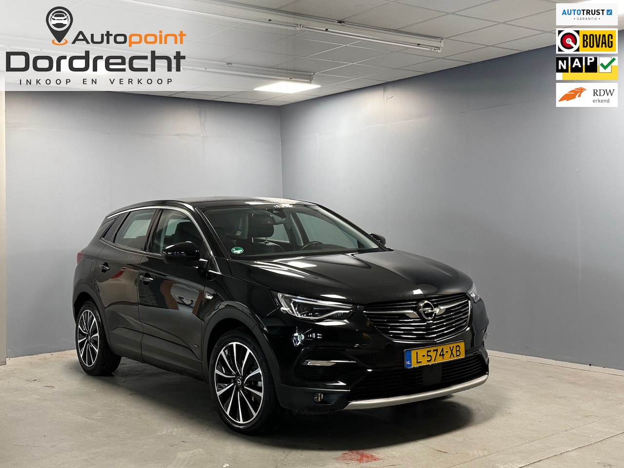 Opel Grandland X - 1.6 Turbo Hybrid Elegance AUT ORG NL DEALER OND - AutoWereld.nl